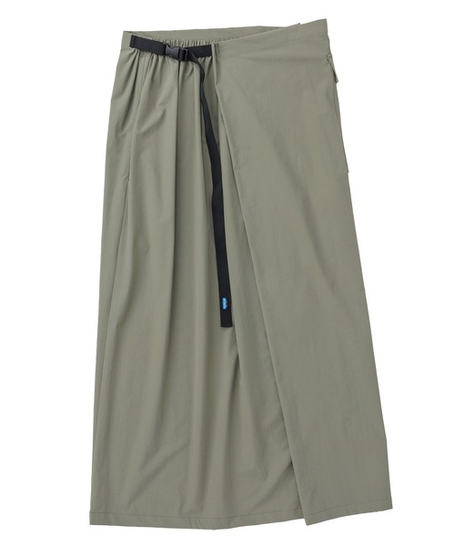 KAVU(カブー)の「KAVU/カブー Wrap skirt/ラップスカート(スカート・レディース・ネイビー/オリーブ/サンドグレー・ONE SIZE)」の4枚目の写真