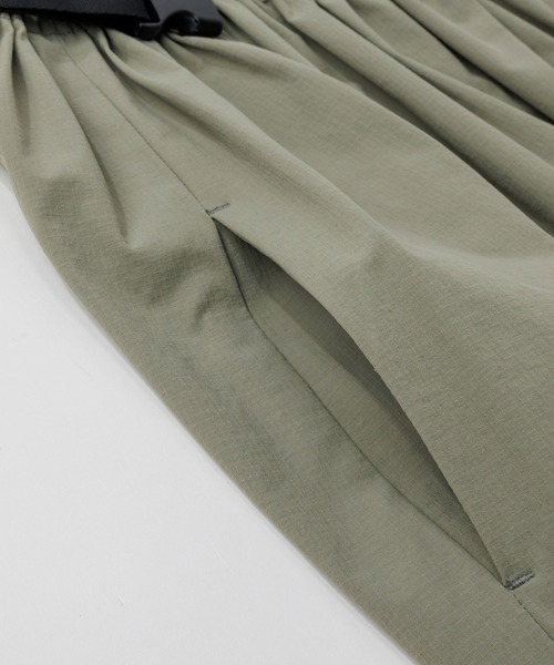 KAVU(カブー)の「KAVU/カブー Wrap skirt/ラップスカート(スカート・レディース・ネイビー/オリーブ/サンドグレー・ONE SIZE)」の7枚目の写真