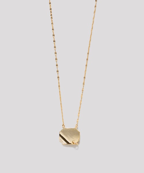 LAPUIS(ラピュイ)の「LAPUIS(ラピュイ)Bijou Plate necklace(ネックレス・レディース・ゴールド/マルチ・FREE)」の7枚目の写真