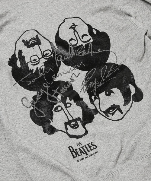 THE BEATLES COMME des GARCONS(ザ ビートルズ コムデギャルソン)の「THE BEATLES 「FACE」SWEAT HOODY(パーカー・メンズ・杢グレー・XXL/XL/M)」の3枚目の写真