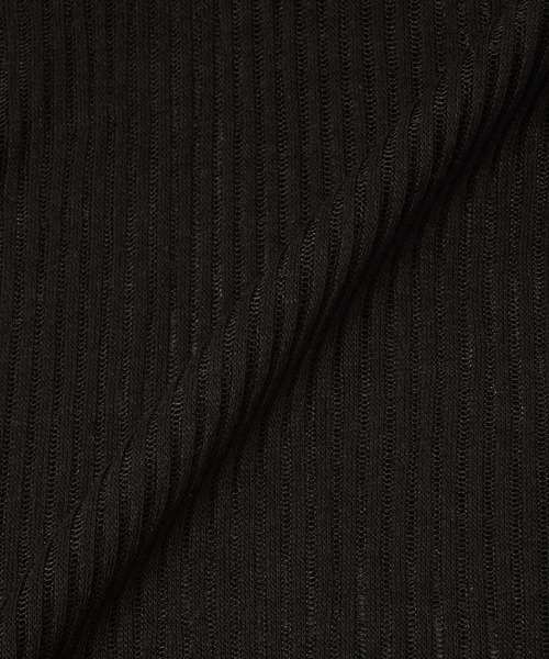 X-girl(エックスガール)の「SHEER SLEEVELESS RIBBED HOODED TOP(タンクトップ・レディース・アッシュ/ブラック・ONE SIZE)」の16枚目の写真