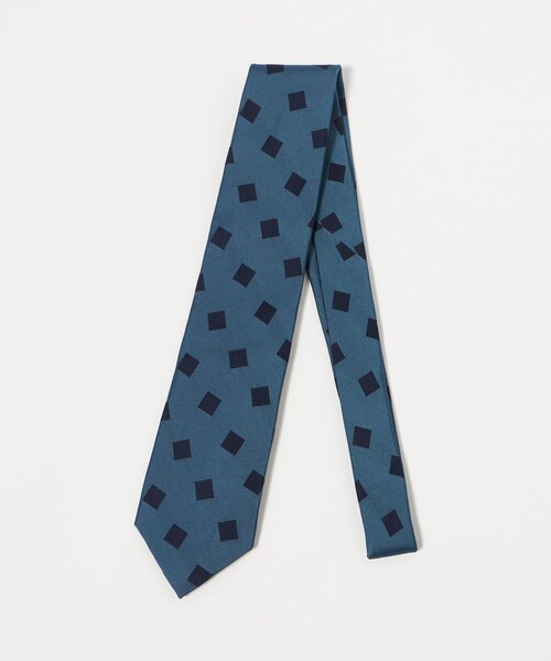 UNITED ARROWS(ユナイテッドアローズ)の「ブルー スクエア ジャガード ネクタイ(ネクタイ・メンズ・ロイヤルブルー・FREE)」の1枚目の写真