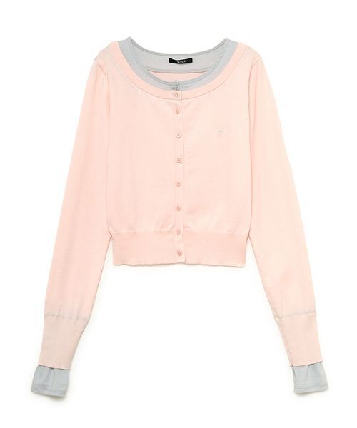 SORIN(ソリン )の「Layered Like Cardigan/レイヤードライクカーディガン(カーディガン/ボレロ・レディース・ライトピンク/ライトグレー/ダークグレー・38)」の18枚目の写真