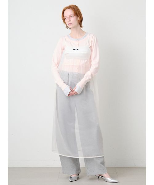 SORIN(ソリン )の「Layered Like Cardigan/レイヤードライクカーディガン(カーディガン/ボレロ・レディース・ライトピンク/ライトグレー/ダークグレー・38)」の21枚目の写真