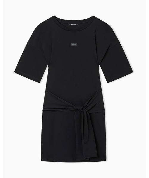 ARMANI EXCHANGE(アルマーニエクスチェンジ)の「【A|X アルマーニ エクスチェンジ】WE ウエストマーク 半袖クルーネックTシャツワンピース(EC限定カラー含)(ワンピース・レディース・ホワイト/ブラック・MEDIUM/SMALL/X-LARGE/X-SMALL/LARGE)」の7枚目の写真