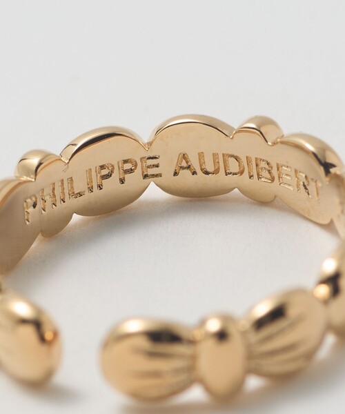 PHILIPPE AUDIBERT（フィリップ オーディベール）の「＜PHILIPPE AUDIBERT＞MADISSON リング GD（リング・レディース・ゴールド・FREE）」の6枚目の写真