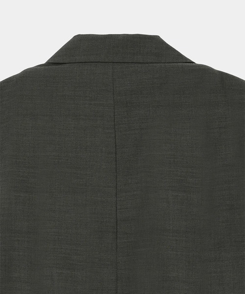 louren(ローレン )の「【louren/ローレン】teilored wrap all-in-one/テーラードラップオールインワン(つなぎ/オールインワン・レディース・チャコールグレー/ベージュ・SMALL/MEDIUM)」の6枚目の写真