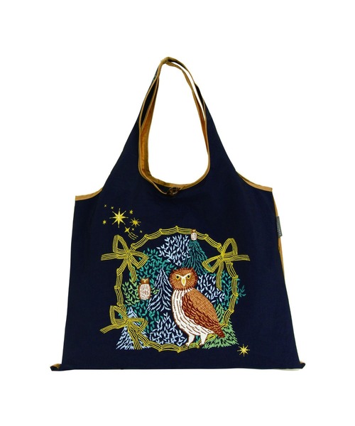 BACKYARD FAMILY（バックヤードファミリー）の「DESIGNERS JAPAN 刺繍トートバッグ（トートバッグ・レディース・ダークグリーン系/ホワイト系その他/ブルー系その他/ブラック系その他/レッド系・FREE）」の2枚目の写真