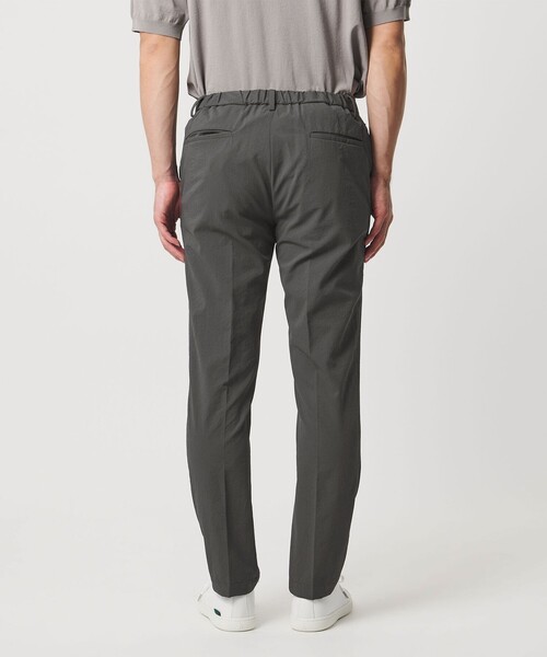 UNITED ARROWS(ユナイテッドアローズ)の「ドビー ノープリーツ テーパード パンツ UA COZY ウォッシャブル タテヨコストレッチ 防しわ 撥水(スラックス・メンズ・グレー系/ネイビー・L/M/XL/XXXL/XXL/S)」の10枚目の写真
