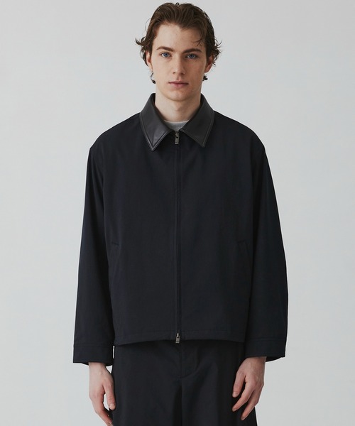 UNITED TOKYO(ユナイテッドトウキョウ)の「【BLK残りわずか】LIGHT DOLPHIN ジップブルゾン |SETUP可/春服/撥水/耐久性/防風性/ムレ防止(ブルゾン・メンズ・ダークグレー/ブラック・1/2)」の14枚目の写真