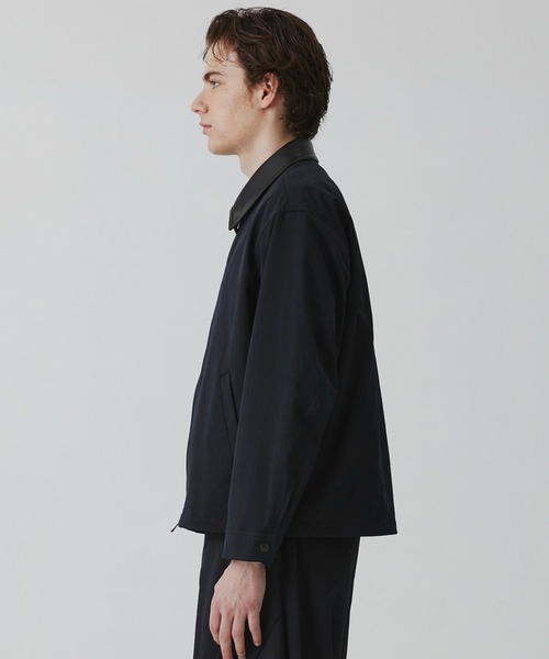 UNITED TOKYO(ユナイテッドトウキョウ)の「【BLK残りわずか】LIGHT DOLPHIN ジップブルゾン |SETUP可/春服/撥水/耐久性/防風性/ムレ防止(ブルゾン・メンズ・ダークグレー/ブラック・1/2)」の15枚目の写真