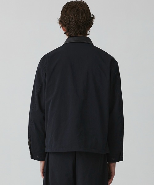 UNITED TOKYO(ユナイテッドトウキョウ)の「【BLK残りわずか】LIGHT DOLPHIN ジップブルゾン |SETUP可/春服/撥水/耐久性/防風性/ムレ防止(ブルゾン・メンズ・ダークグレー/ブラック・1/2)」の16枚目の写真