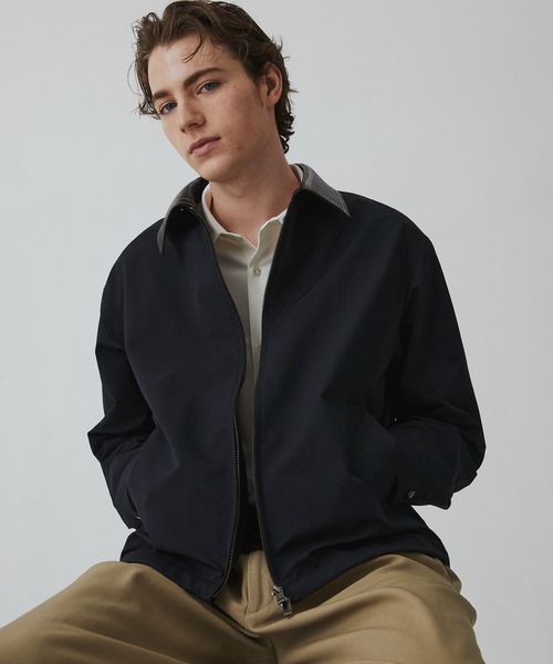 UNITED TOKYO(ユナイテッドトウキョウ)の「【BLK残りわずか】LIGHT DOLPHIN ジップブルゾン |SETUP可/春服/撥水/耐久性/防風性/ムレ防止(ブルゾン・メンズ・ダークグレー/ブラック・1/2)」の21枚目の写真