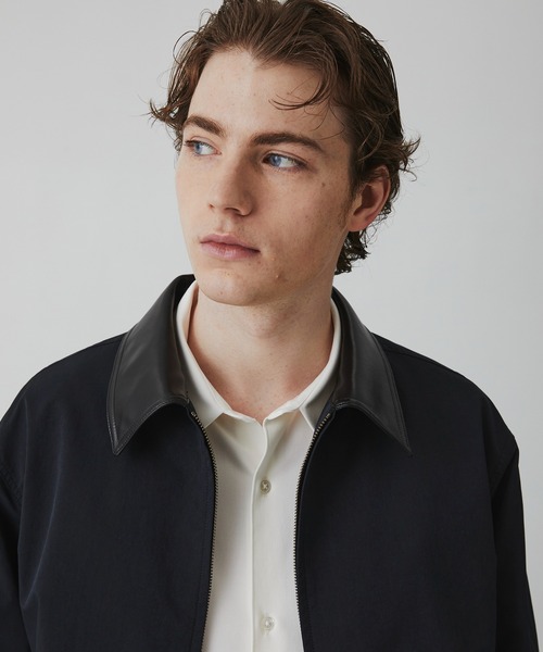 UNITED TOKYO(ユナイテッドトウキョウ)の「【BLK残りわずか】LIGHT DOLPHIN ジップブルゾン |SETUP可/春服/撥水/耐久性/防風性/ムレ防止(ブルゾン・メンズ・ダークグレー/ブラック・1/2)」の22枚目の写真