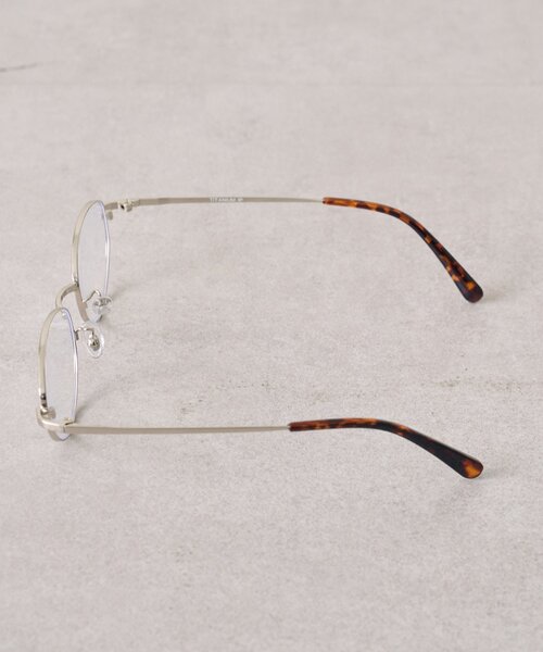 mystic（ミスティック）の「マーブルテンプルメガネ（メガネ・レディース・シルバー・ONE SIZE）」の8枚目の写真