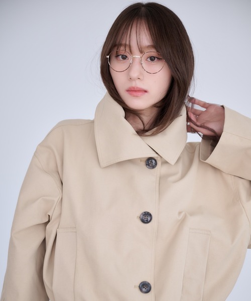 Dita Muaj.（ディータムアージュ）の「ツイルスタンドミドルトレンチ（トレンチコート・レディース・ベージュ・FREE）」の15枚目の写真
