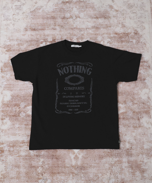 AREUBAN（アルバン）の「インラビングメモリTシャツ_ブラック（Tシャツ/カットソー・メンズ・ブラック・2/3）」の2枚目の写真