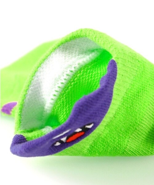 BRANSHES（ブランシェス）の「モンスターアンクルソックス（ソックス/靴下・キッズ・グリーン/ブルー・16-18㎝/19-21㎝/13-15㎝）」の5枚目の写真