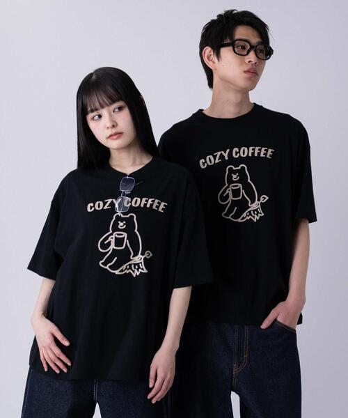 GUHROOVY 黒 半袖 Tシャツ 【XL】グルーヴィー セール】WEGO/【26年春新作】アソートグラフィックBIG Tシャツ（T