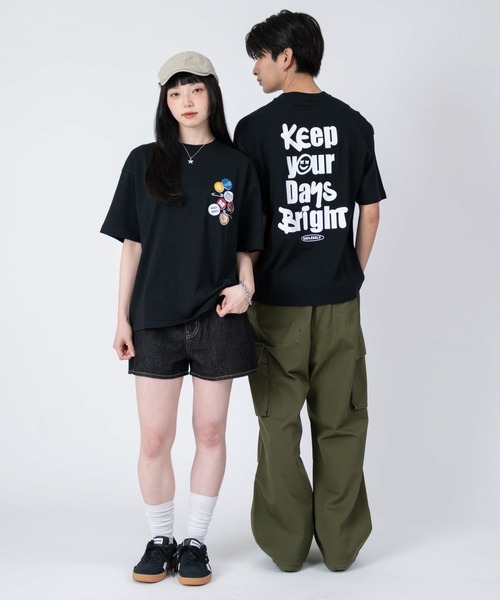 godsvage ダーク Tシャツ＆ショーツ セットアップ WEGO/【26年春新作】アソートグラフィックBIG Tシャツ（Tシャツ