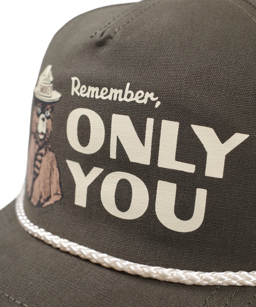 AMERICAN NEEDLE(アメリカンニードル)の「【AMERICAN NEEDLE / アメリカンニードル】SMOKEY BEAR “ONLY YOU” BASEBALL CAP(キャップ・メンズ・ブラウン系その他・FREE)」の3枚目の写真