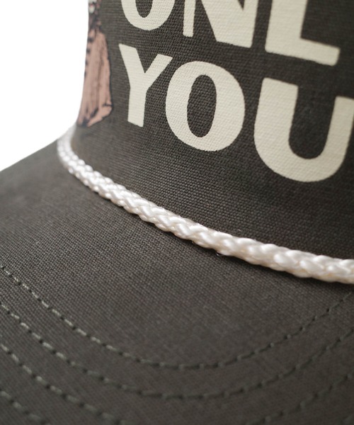 AMERICAN NEEDLE(アメリカンニードル)の「【AMERICAN NEEDLE / アメリカンニードル】SMOKEY BEAR “ONLY YOU” BASEBALL CAP(キャップ・メンズ・ブラウン系その他・FREE)」の8枚目の写真