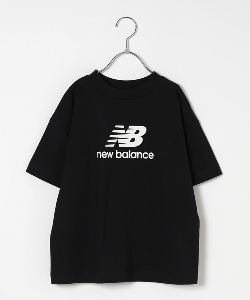 new balance(ニューバランス)】スタックドロゴT(KIDS)（Tシャツ
