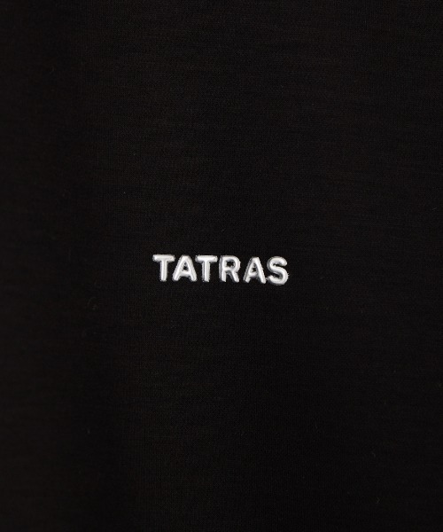 TATRAS（タトラス）の「[TATRAS/タトラス] SELO ワンポイントロゴ ショートスリーブTシャツ（Tシャツ/カットソー・レディース・ブラック/ホワイト・1/2/3）」の22枚目の写真