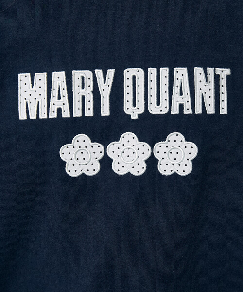 MARY QUANT(マリークワント)の「MARY QUANT × PUBLUX/マリークワント ドット柄 刺繍 ロゴ Tシャツ 限定展開(Tシャツ/カットソー・レディース・ネイビー/ブラック/チャコールグレー/ダークグレー・MEDIUM/SMALL)」の21枚目の写真