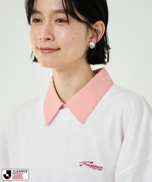 Mac-House(マックハウス)の「ファジアーノ岡山 デザインTシャツ/Jリーグ FAGIANO OKAYAMA(Tシャツ/カットソー・メンズ・チャコールグレー/ホワイト・L/M)」の4枚目の写真