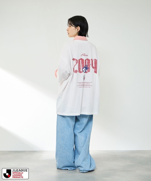 Mac-House(マックハウス)の「ファジアーノ岡山 デザインTシャツ/Jリーグ FAGIANO OKAYAMA(Tシャツ/カットソー・メンズ・チャコールグレー/ホワイト・L/M)」の6枚目の写真