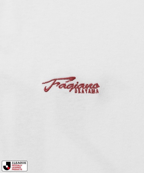 Mac-House(マックハウス)の「ファジアーノ岡山 デザインTシャツ/Jリーグ FAGIANO OKAYAMA(Tシャツ/カットソー・メンズ・チャコールグレー/ホワイト・L/M)」の9枚目の写真