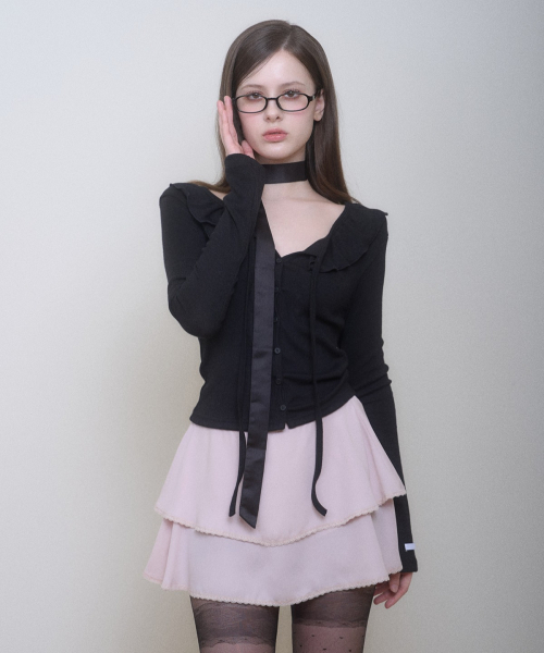 BELLIALEU(ベルリアル)の「FAIRY CARDIGAN BLACK(カーディガン/ボレロ・レディース・その他・FREE)」の1枚目の写真