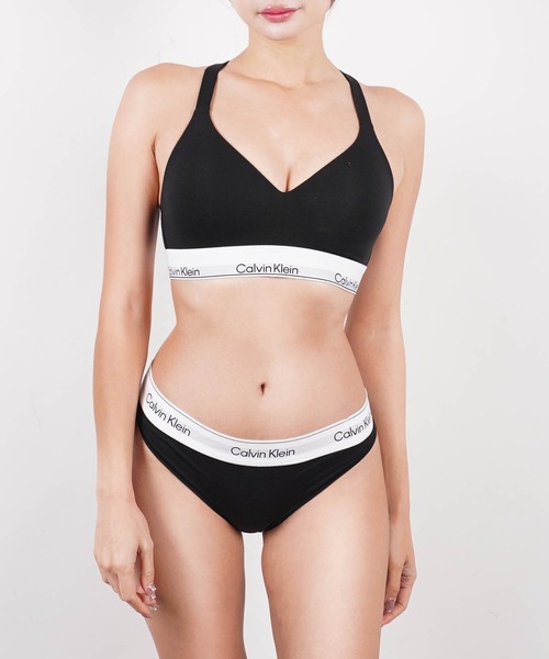 Calvin Klein カルバンクライン ブラ＆ショーツ ブラセット 上下セット レディース アンダーウェア 下着 スポブラ セットアップ