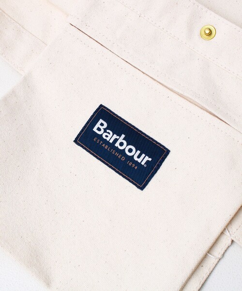 Barbour(バブアー)の「【BARBOUR/バブアー】LOGO TOTE BAG ロゴトートバッグ(トートバッグ・メンズ・アイボリー・FREE)」の9枚目の写真