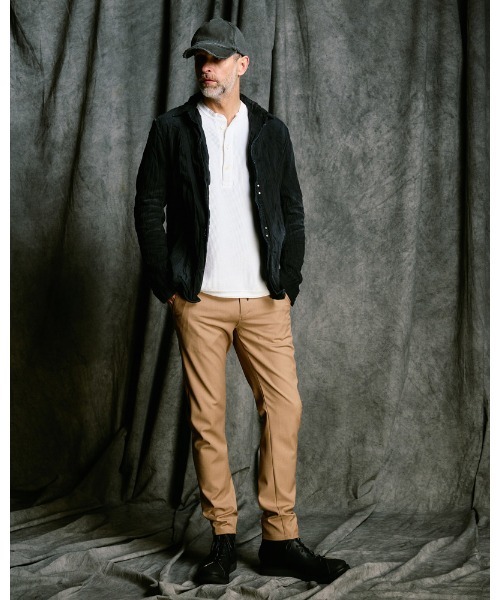 wjk(ダヴルジェイケイ)の「2-hook denim shirt(シャツ/ブラウス・メンズ・ブラック/インディゴブルー・SMALL/MEDIUM/LARGE/X-LARGE)」の16枚目の写真