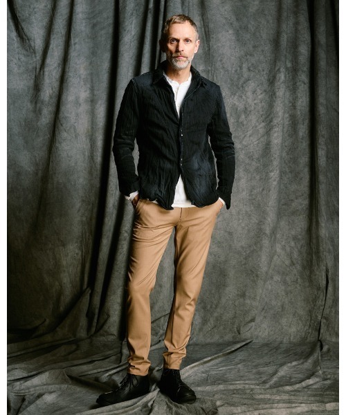 wjk(ダヴルジェイケイ)の「2-hook denim shirt(シャツ/ブラウス・メンズ・ブラック/インディゴブルー・SMALL/MEDIUM/LARGE/X-LARGE)」の17枚目の写真