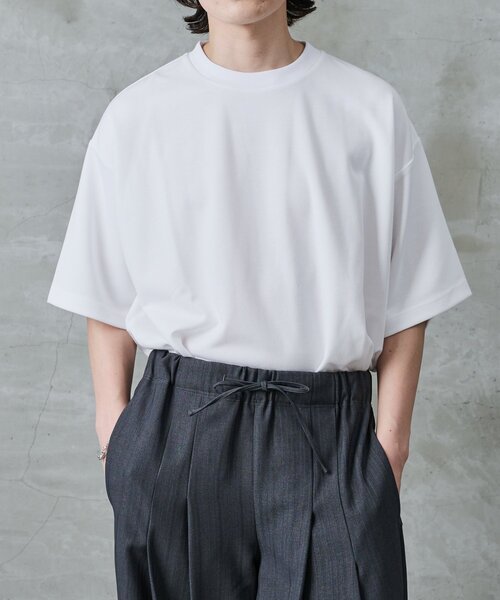 COLONY 2139(コロニートゥーワンスリーナイン)の「エンザイムダンボールrelaxTシャツ(Tシャツ/カットソー・メンズ・チャコールグレー/ホワイト/ブラック・MEDIUM/LARGE)」の2枚目の写真