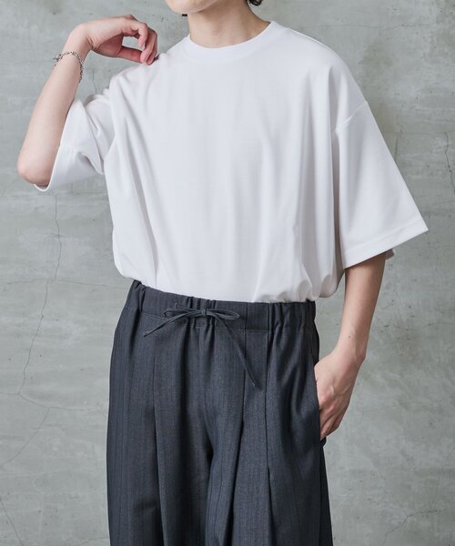 COLONY 2139(コロニートゥーワンスリーナイン)の「エンザイムダンボールrelaxTシャツ(Tシャツ/カットソー・メンズ・チャコールグレー/ホワイト/ブラック・MEDIUM/LARGE)」の4枚目の写真