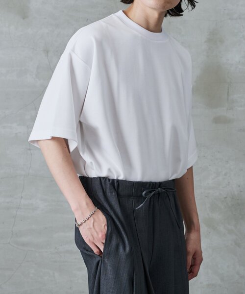 COLONY 2139(コロニートゥーワンスリーナイン)の「エンザイムダンボールrelaxTシャツ(Tシャツ/カットソー・メンズ・チャコールグレー/ホワイト/ブラック・MEDIUM/LARGE)」の6枚目の写真