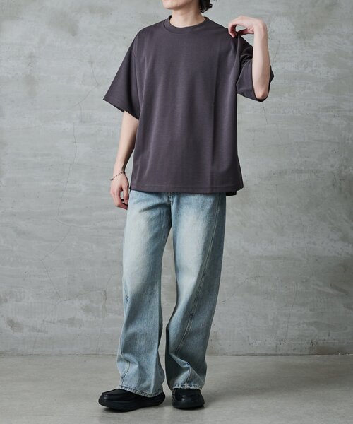 COLONY 2139(コロニートゥーワンスリーナイン)の「エンザイムダンボールrelaxTシャツ(Tシャツ/カットソー・メンズ・チャコールグレー/ホワイト/ブラック・MEDIUM/LARGE)」の22枚目の写真