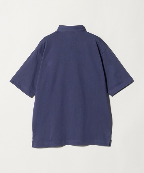 green label relaxing(グリーンレーベルリラクシング)の「【WEB限定】JUST fit デイリー ドライ ボタンダウン 半袖 ポロシャツ -吸水速乾・抗菌-(ポロシャツ・メンズ・ダークグレー/ホワイト/ブラック/モカ/ネイビー・M/XL/S/L)」の9枚目の写真