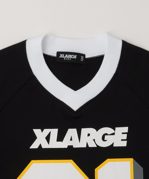 XLARGE KIDS(エクストララージキッズ)の「OGナンバリング半袖Tシャツ(Tシャツ/カットソー・キッズ・ブラック/ホワイト・90cm/100cm/110cm/120cm/130cm/140cm)」の4枚目の写真