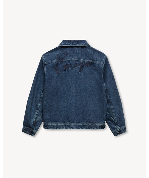 KENZO(ケンゾー)の「'KENZO Signature' ユーティリティ ジャケット イン ジャパニーズ デニム(デニムジャケット・メンズ・ブルー系その他7・LARGE/SMALL/MEDIUM)」の2枚目の写真