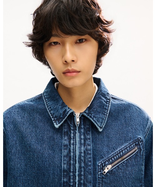 KENZO(ケンゾー)の「'KENZO Signature' ユーティリティ ジャケット イン ジャパニーズ デニム(デニムジャケット・メンズ・ブルー系その他7・LARGE/SMALL/MEDIUM)」の10枚目の写真