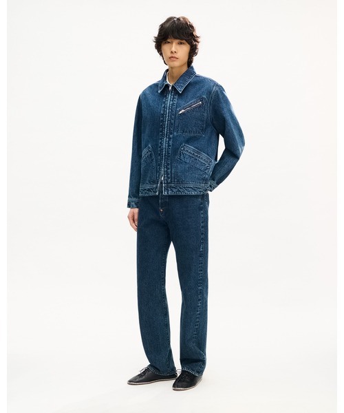 KENZO(ケンゾー)の「'KENZO Signature' ユーティリティ ジャケット イン ジャパニーズ デニム(デニムジャケット・メンズ・ブルー系その他7・LARGE/SMALL/MEDIUM)」の12枚目の写真