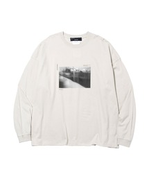 meanswhile（ミーンズワイル）の「Abstract Photograph L/S Tee（Tシャツ/カットソー）」