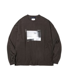 meanswhile（ミーンズワイル）の「Abstract Photograph L/S Tee（Tシャツ/カットソー）」