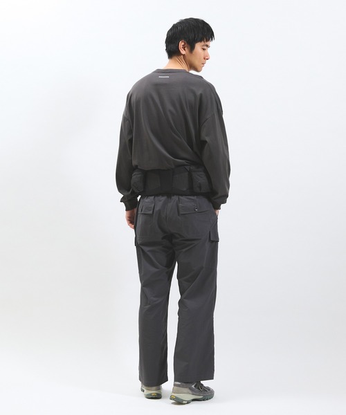 meanswhile（ミーンズワイル）の「Abstract Photograph L/S Tee（Tシャツ/カットソー・メンズ・ホワイト系1/ブラック系2/ホワイト系2/ブラック系1・2(M)/4(XL)/3(L)/1(S)）」の8枚目の写真