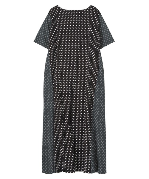 ZUCCa(ズッカ)の「DOT DOCKING JERSEY / ワンピース / P(ワンピース・レディース・ブルー/ブラック・M size)」の4枚目の写真